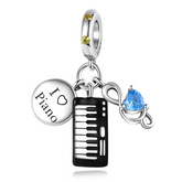 Love Piano Charm