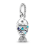 Blue Ocean Fish Charm