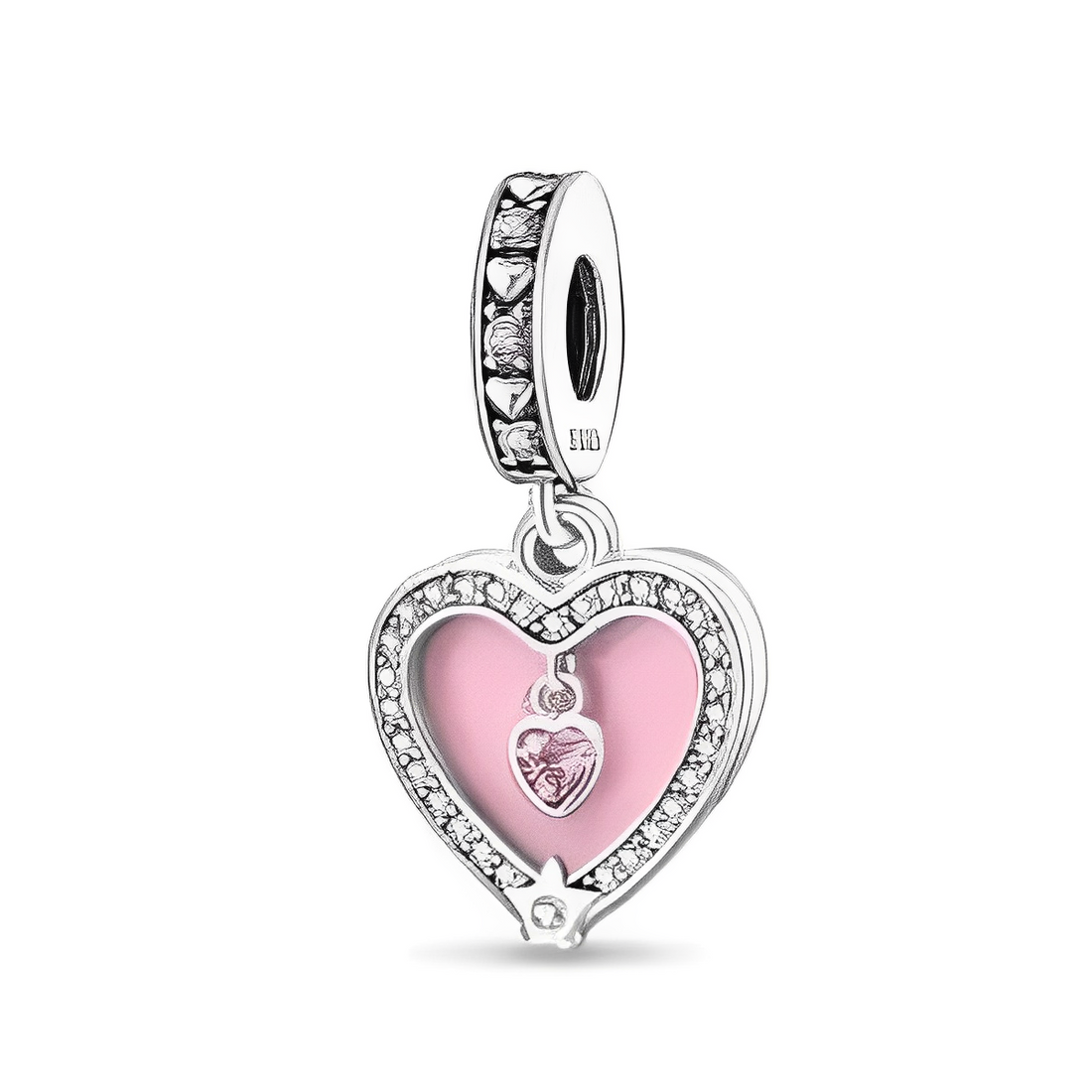 Elegant Heart Charm