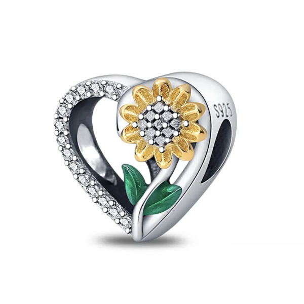 Sunflower of Love Charm