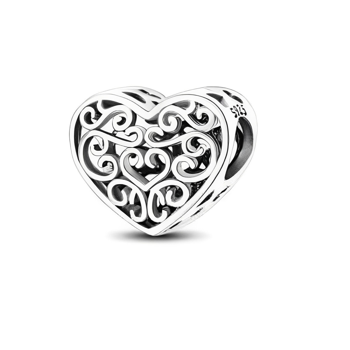 Beautiful Heart Charm