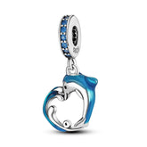 Love Dolphins Charm