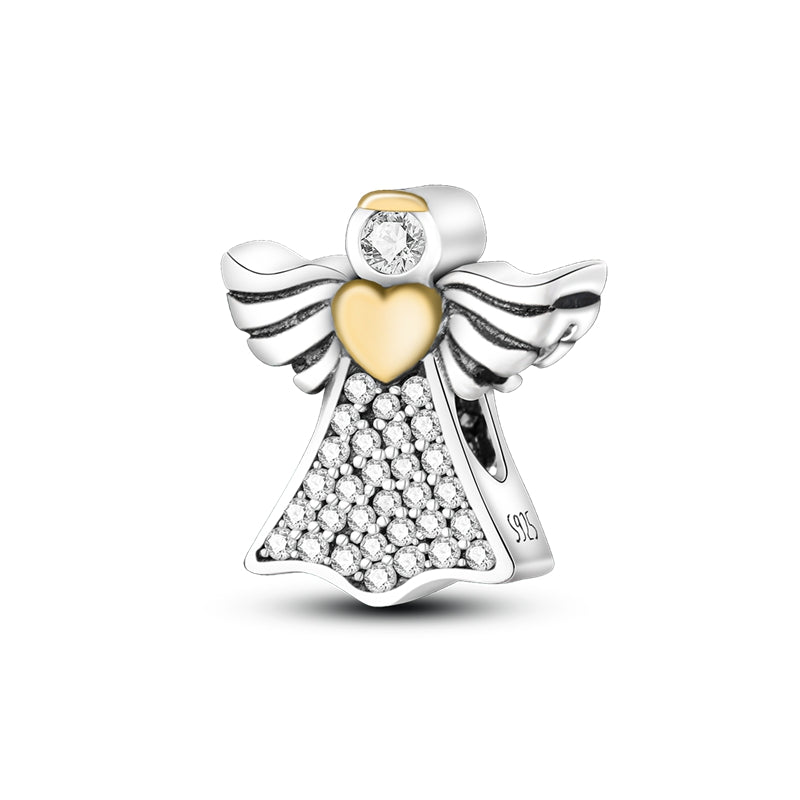 Golden Angel Charm