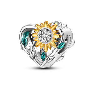 Love Sunflower Charm